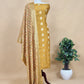 Royal Blue Banarasi Suit With Kalamkari Dupatta
