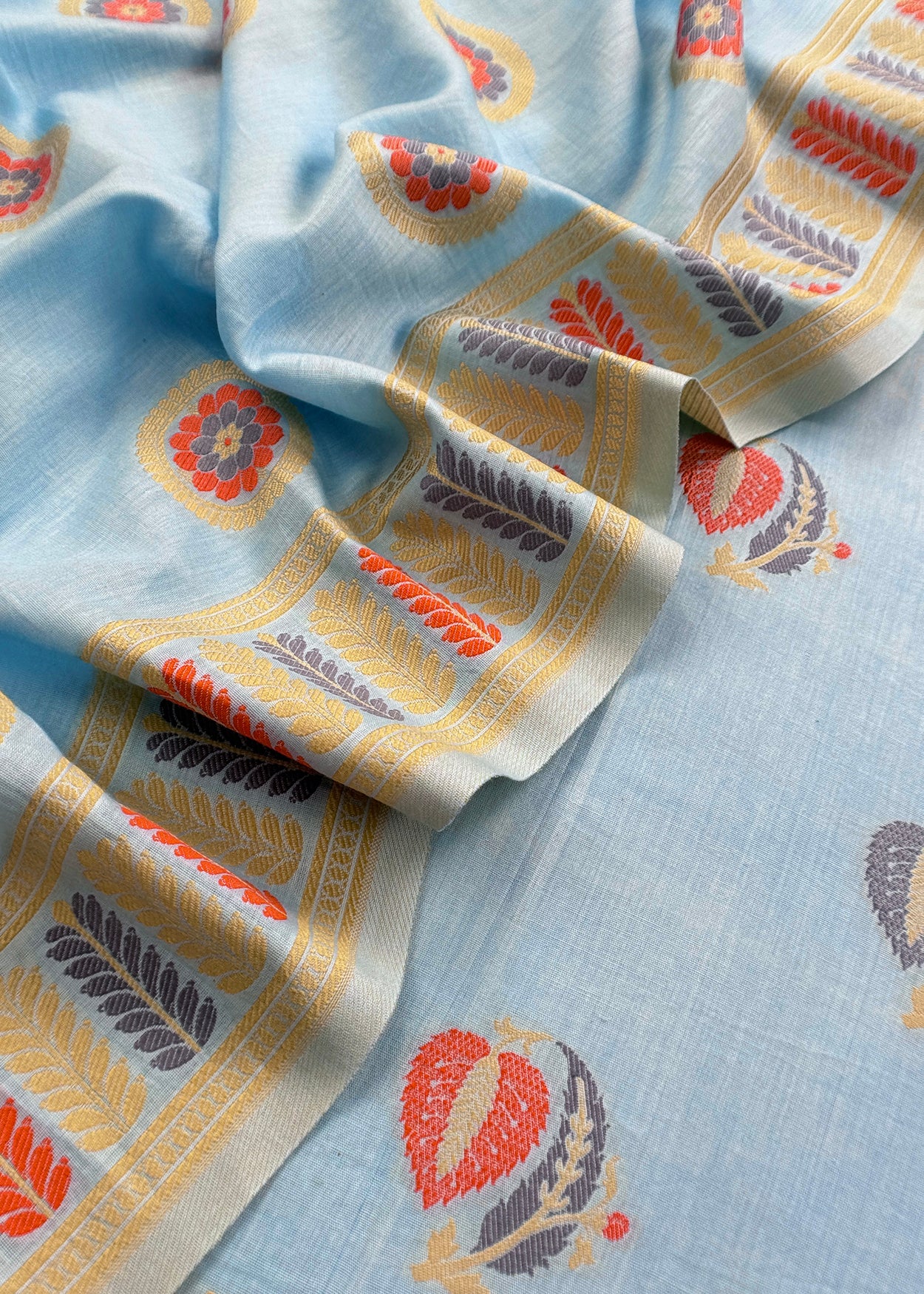 handloom banarasi cotton suit

