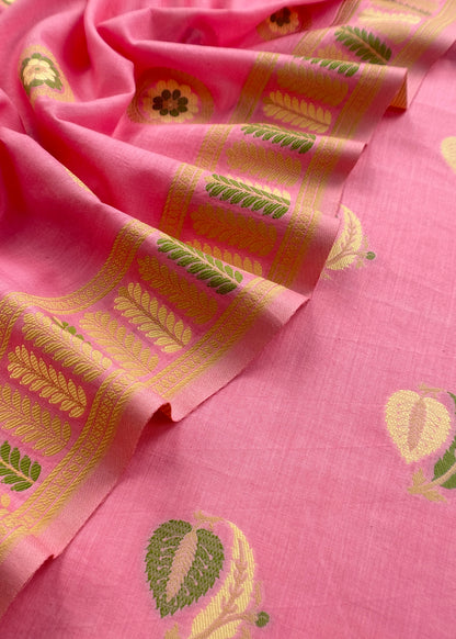 handloom banarasi cotton suit

