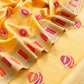 Yellow Handloom Banarasi Cotton Unstitched Suit Fabric With Meena Cutwork Weaving