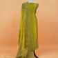 Premium quality kora silk unstitched suit with dupatta

