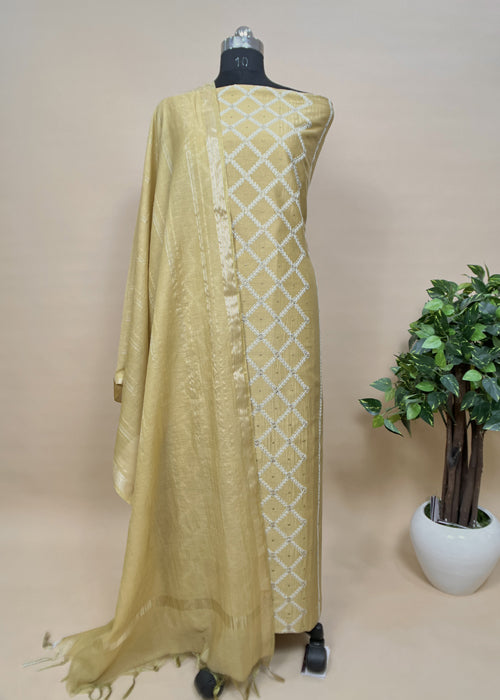 Unstitched lakhnavi Suit for women