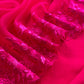 Pink Handloom Kora Silk Suit With Parsi Thread Embroidery
