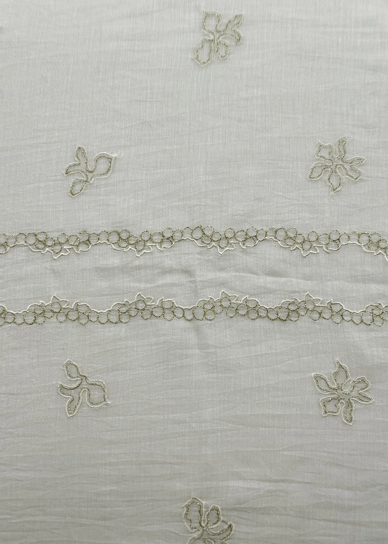 mulmul unstitched suit with dupatta

