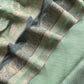 Green Handwoven Kani Zari Silk Unstitched Suit