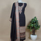 Gray Pashmina Unstitched Suit With Kani Weaving