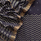 Classy Midnight Blue Sequin Pure Georgette Unstitched Suit