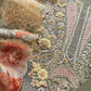 Olive Green Pure Crushed Tissue Kurta And Brush-Print Dupatta With Handwork