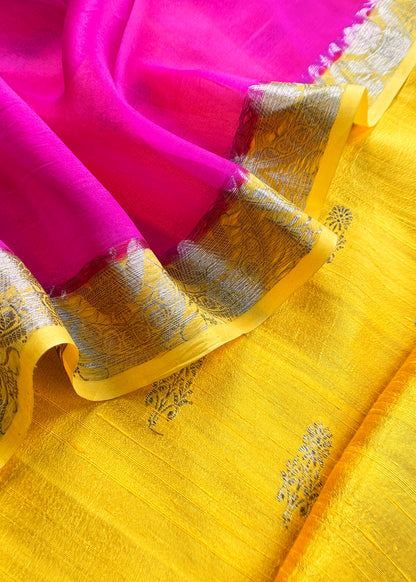 Raw silk unstitched suit set at the best price

