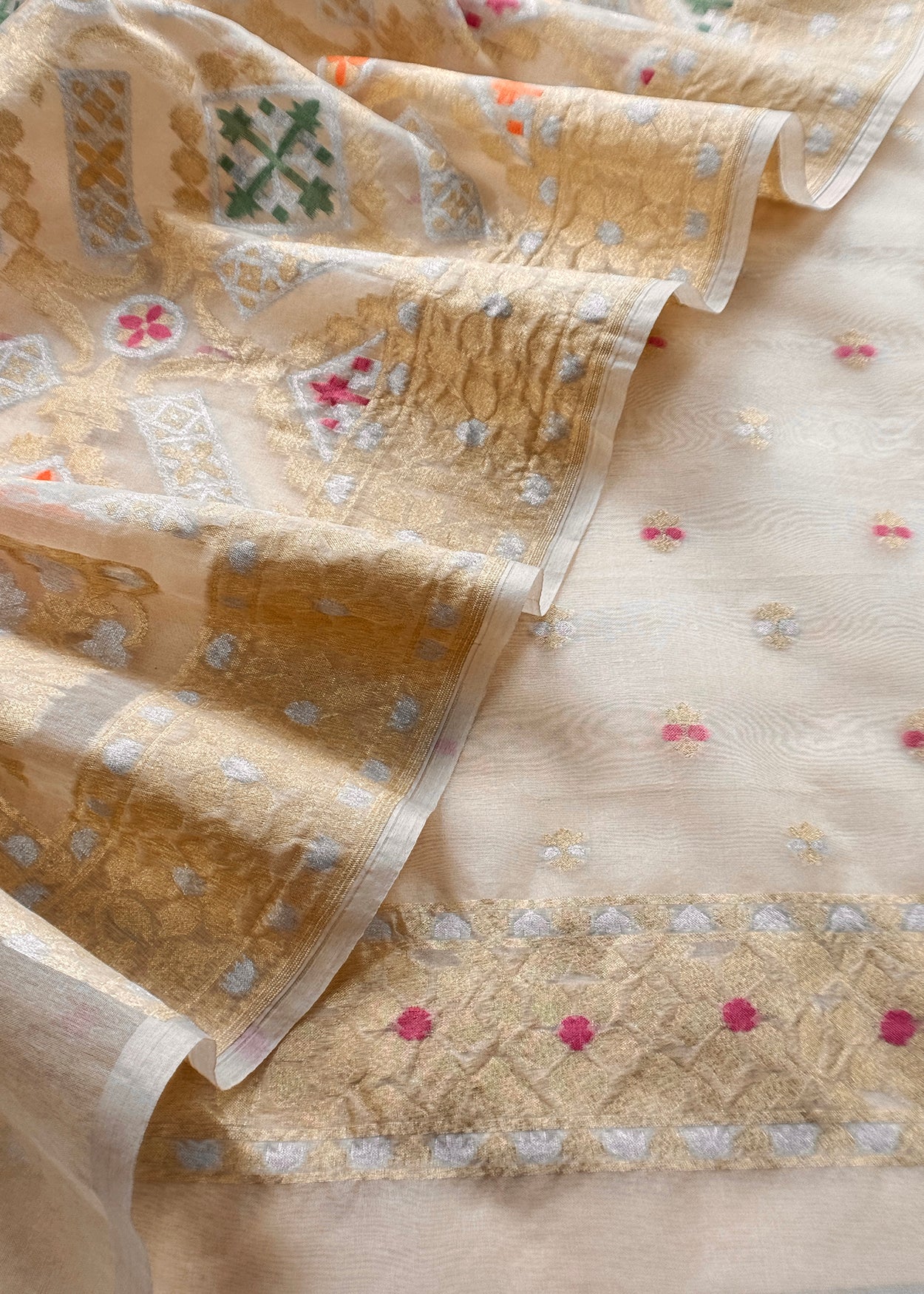 handloom banarasi cotton suit

