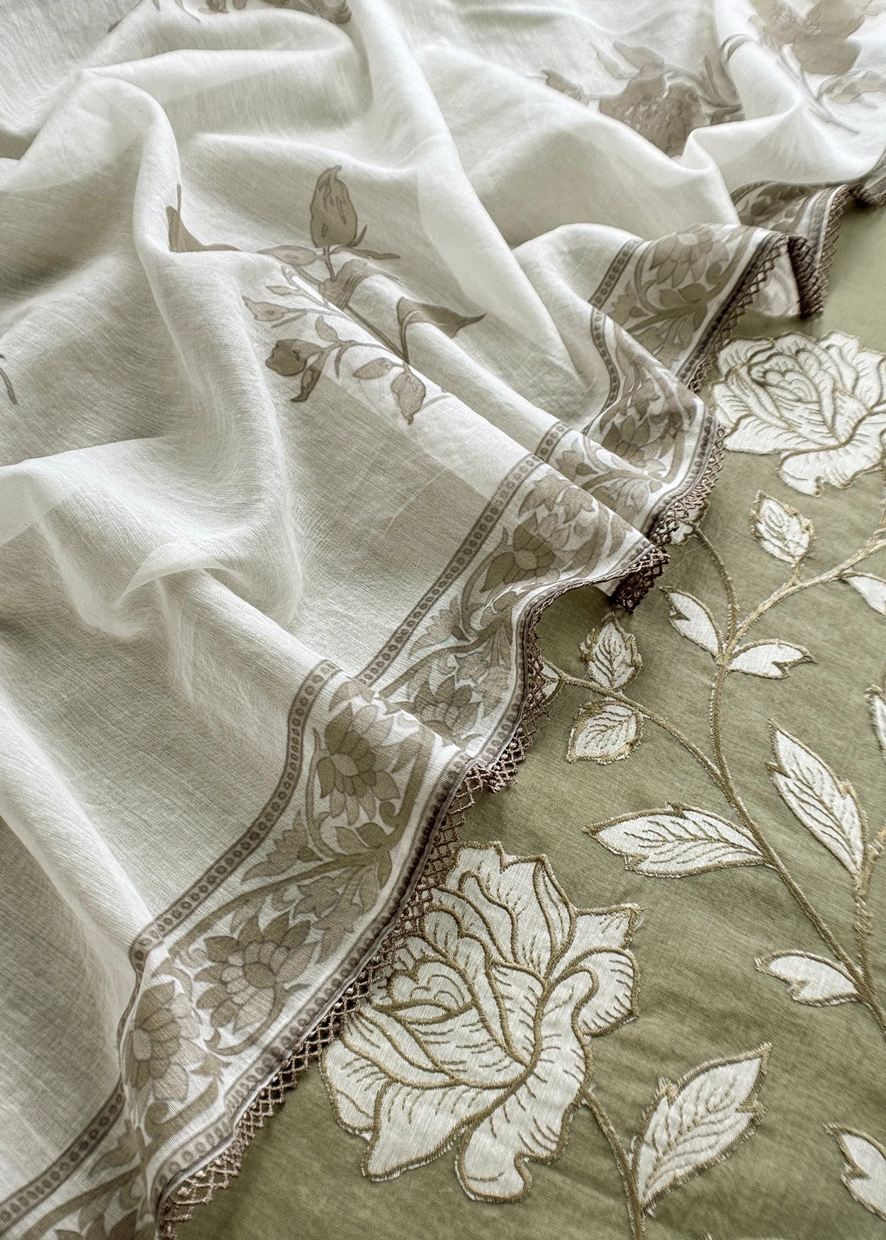 mul cotton suit with dupatta

