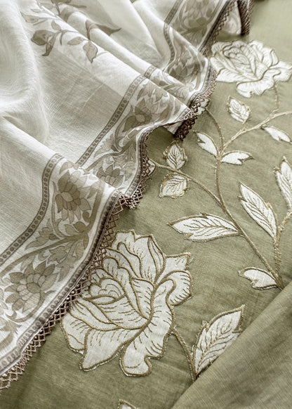 Summer wear suit pure mul cotton fabric

