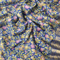 Purple Blue Banarasi Suit With Kalamkari Dupatta