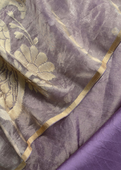 Festive wear Tissue Silk Suit

