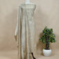 Sage Green Chidiya Mul Cotton Suit Set With Zari Lurex Dupatta