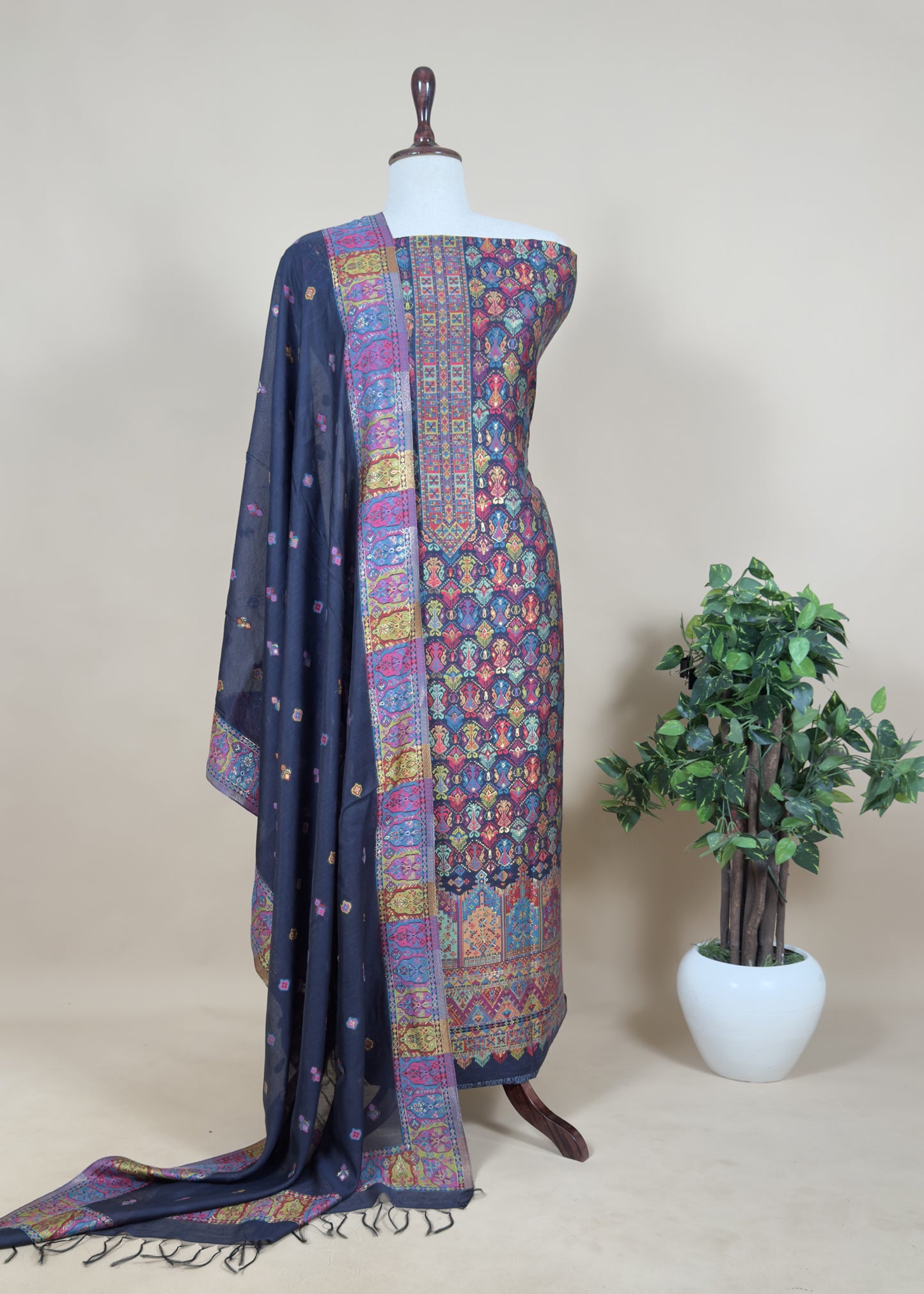 buy premium kani silk suit online

