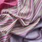 Purple Pure Maheshwari Silk Suit With Kantha Handwork