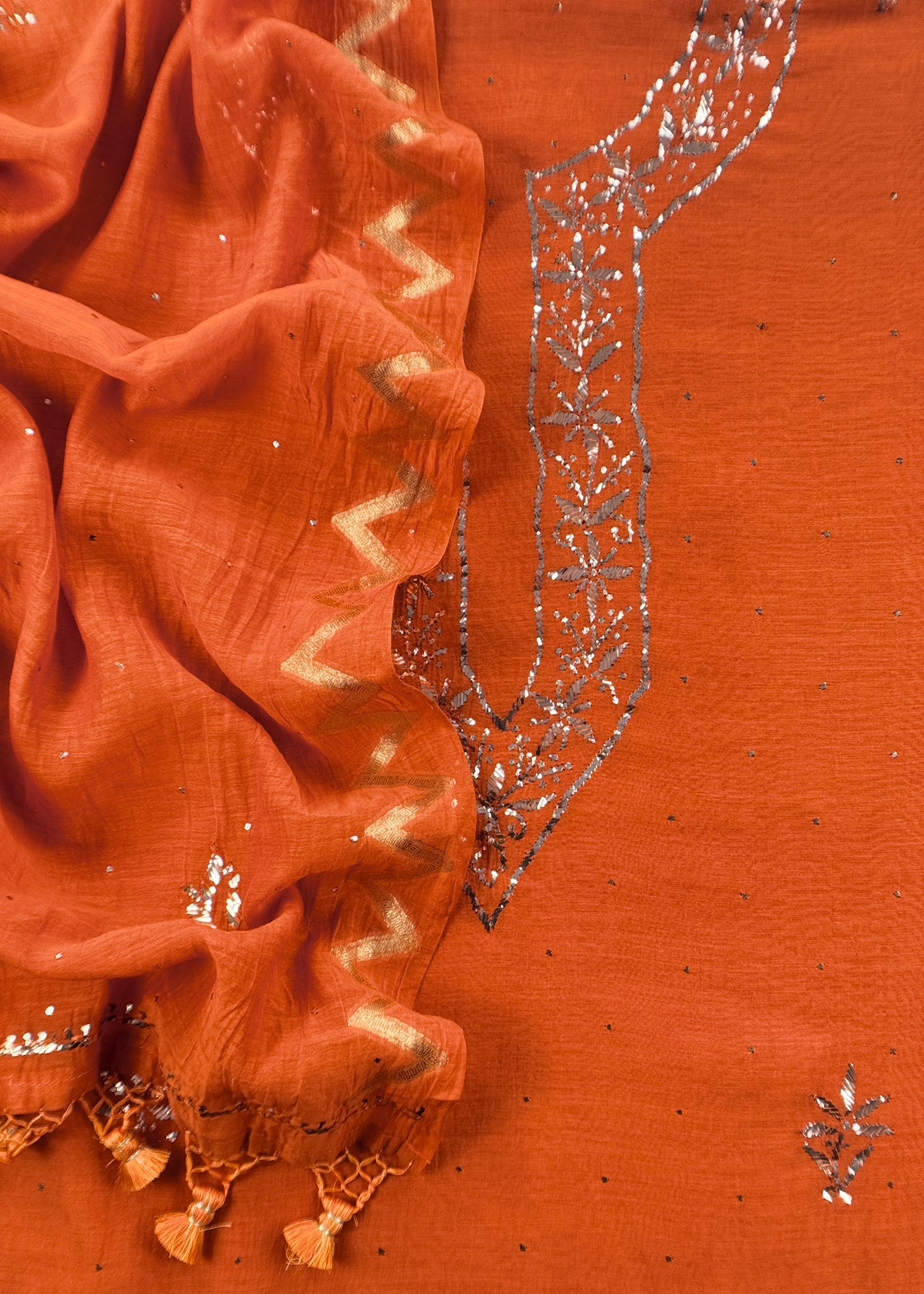 mul cotton suit with dupatta

