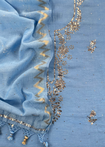 mul cotton suit with dupatta

