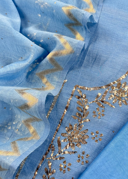 party wear mul cotton suit

