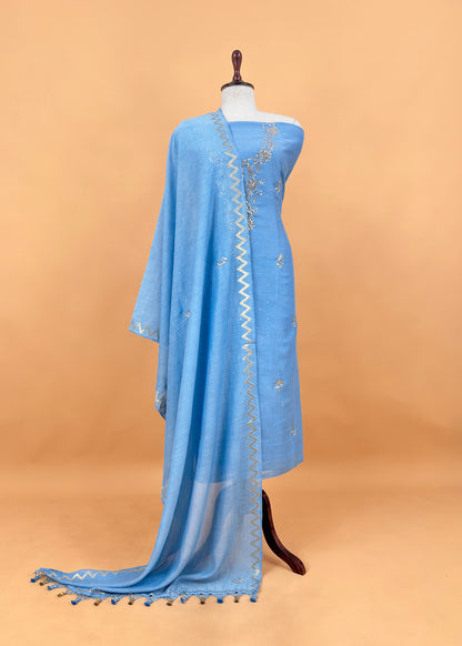 Summer wear suit pure mul cotton fabric

