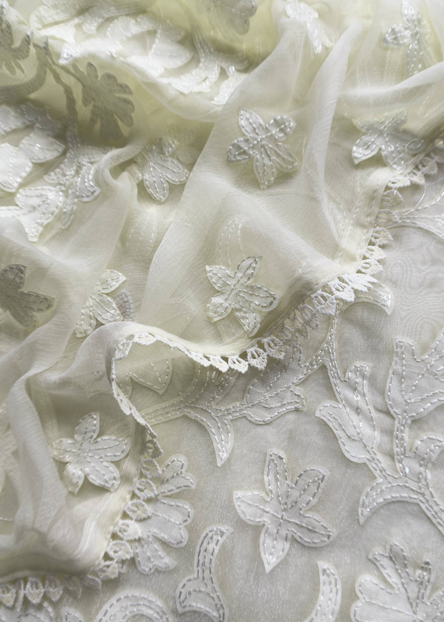 Summer wear suit pure tissue fabric

