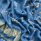 Heer Firozi Pure Gajji Silk Gharchola Bandhani Suit With Gold Lakdi Patta Weaving