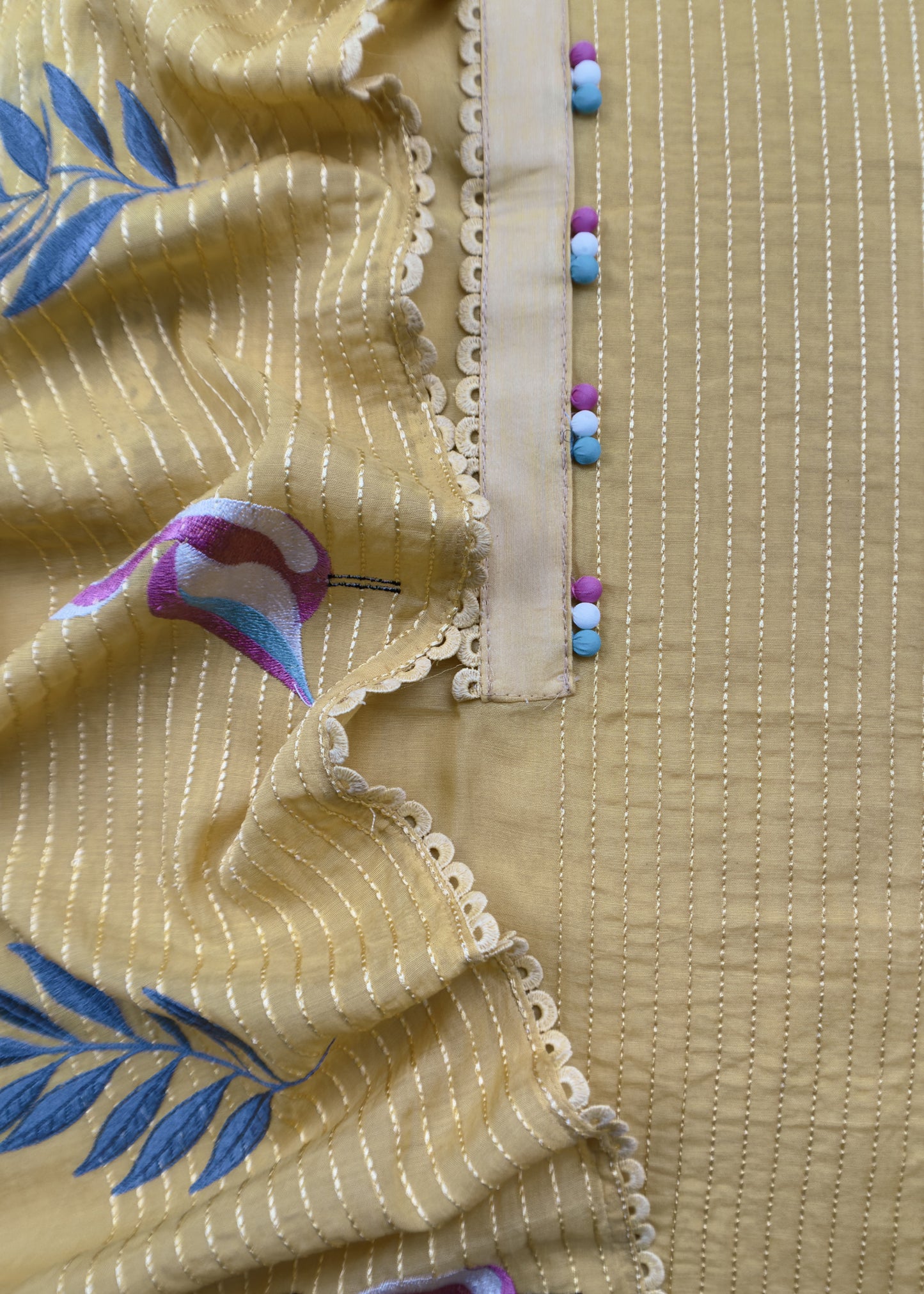 Summer wear suit pure mul cotton fabric