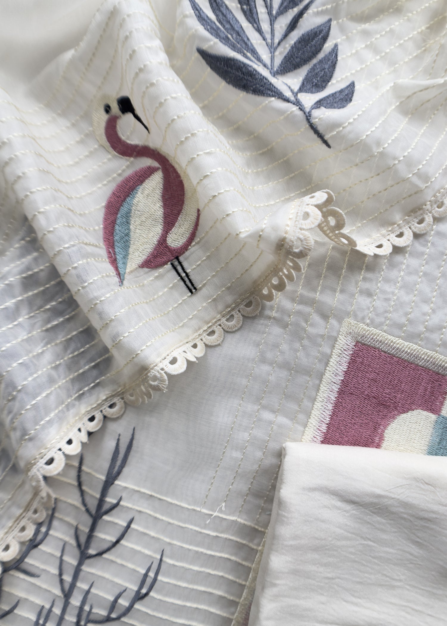 mul cotton suit with dupatta


