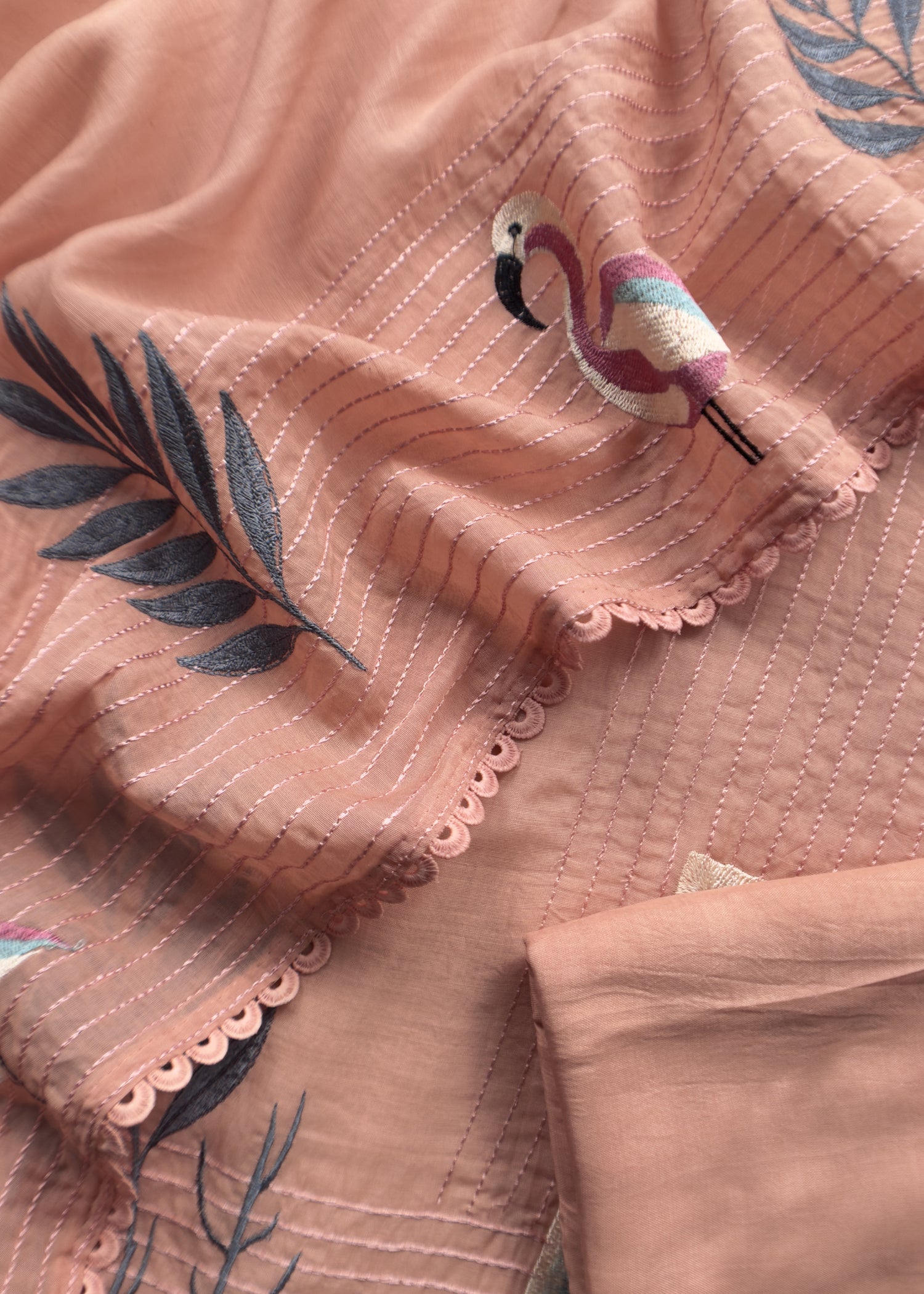 mul cotton suit with dupatta

