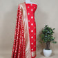 red Silk Suit For Bridal Trousseau

