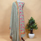 Green Handloom Banarasi Suit With Paithani Weaving