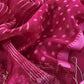 mulmul unstitched suit with dupatta

