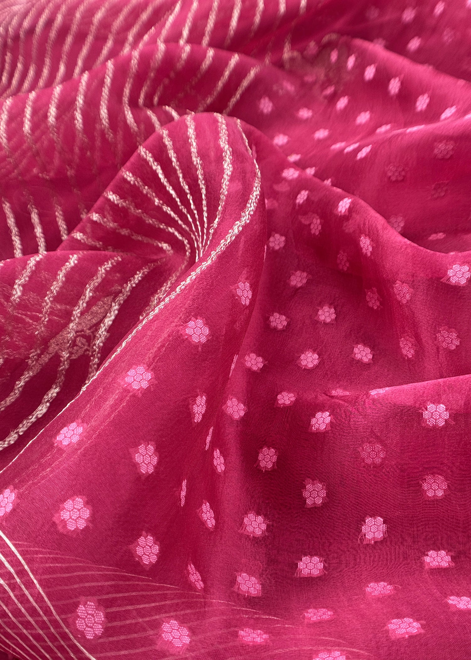 mulmul unstitched suit with dupatta

