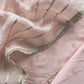 Baby Pink Pure Cotton Suit With Mirrors, Gota Patti And Dori Embroidery