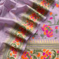 Handloom Banarasi Suit With Paithani Weaving