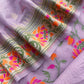 Handloom Banarasi Suit With Paithani Weaving