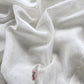 Off White Designer Summers Pure Mul Suit With Crochet, Mirrors, Pitta Work And Hand Embroidery
