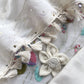 Off White Designer Summers Pure Mul Suit With Crochet, Mirrors, Pitta Work And Hand Embroidery