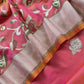 Handloom Phool-Patti Weaving Suit In Katan Silk