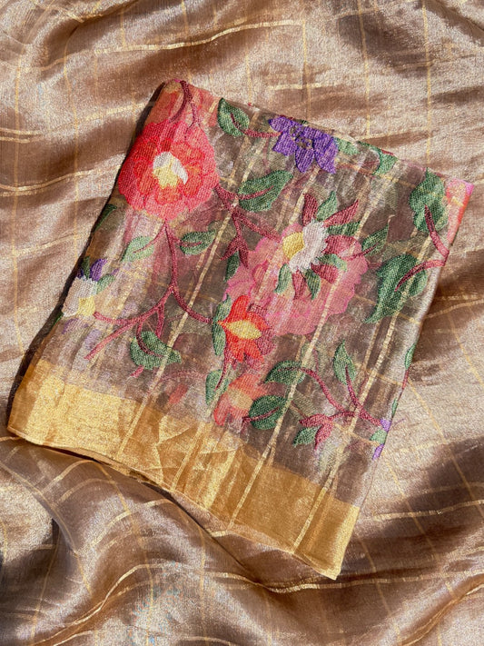luxury tissue Silk Saree At The Best Price

