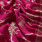 Kalasheel Luxe Royal Pink Handloom Munga Silk Suit With Shikagarh Gold Weaving