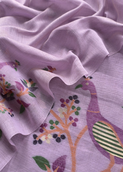 jamdani weaved suit for gifting mom