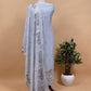 Sage Green Pure Mul Pichwai Unstitched Suit With Pichwai Embroidery