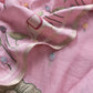 Pink Pure Mul Pichwai Unstitched Suit With Pichwai Embroidery