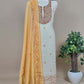 linen chanderi suit for women