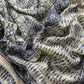 Indigo Paisley Block Print Pure Maheshwari Silk Unstitched Suit Fabric