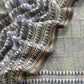 Indigo Paisley Block Print Pure Maheshwari Silk Unstitched Suit Fabric