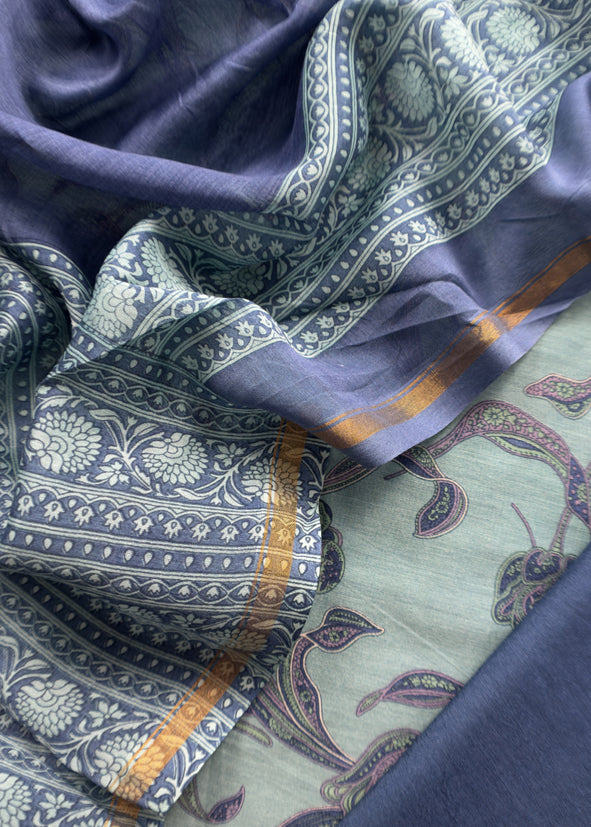 Maheshwari silk suit gifting for women