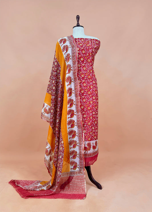 Summer wear suit pure mul cotton fabric